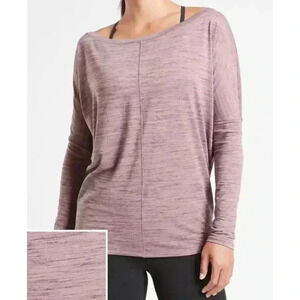 Athleta long sleeve dolman sleeve shirt womens size xxs